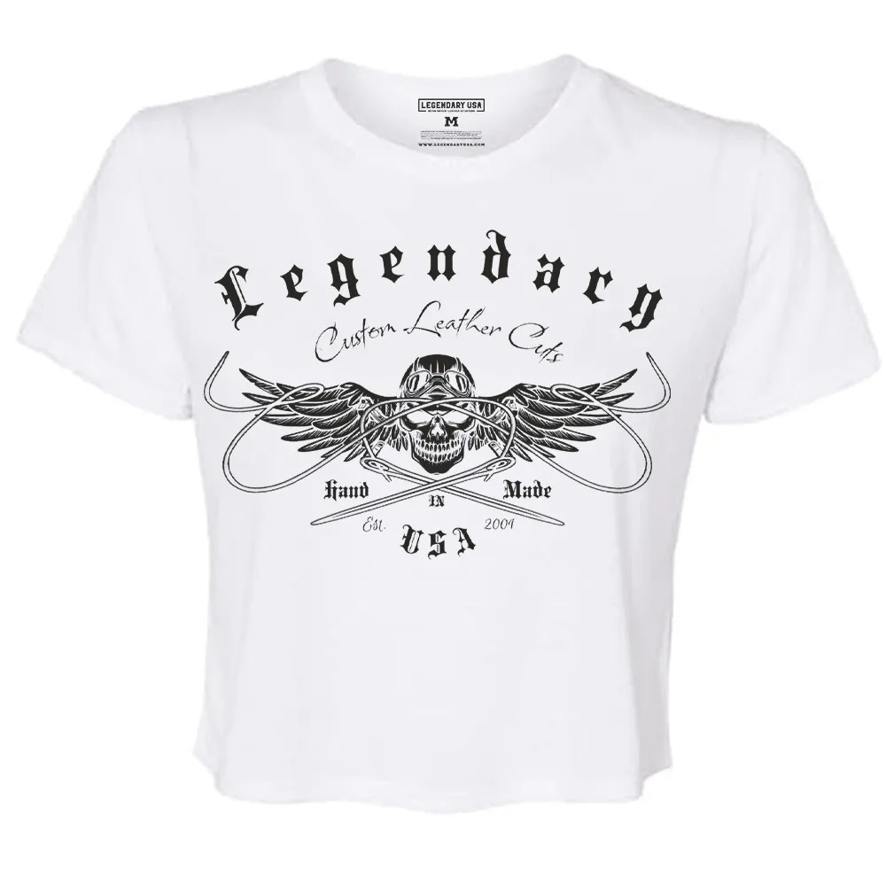 Legendary USA Women's Chill Out Biker Chick Shirt - Slightly Cropped